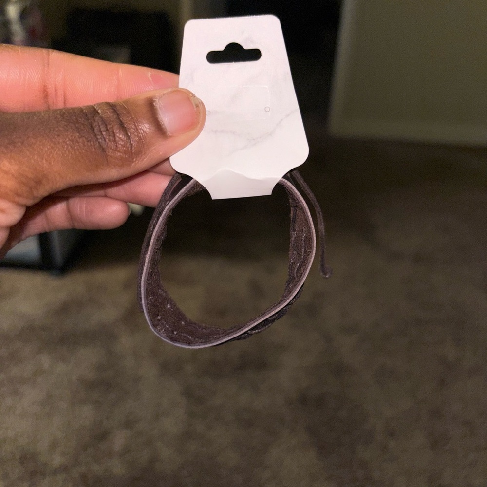 Elegant Brown Leather Bracelet
